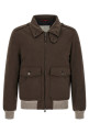 Waterproof bomber jacket Brown