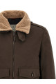 Waterproof bomber jacket Brown
