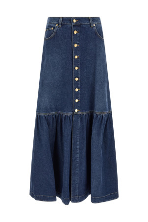 Denim skirt Blue