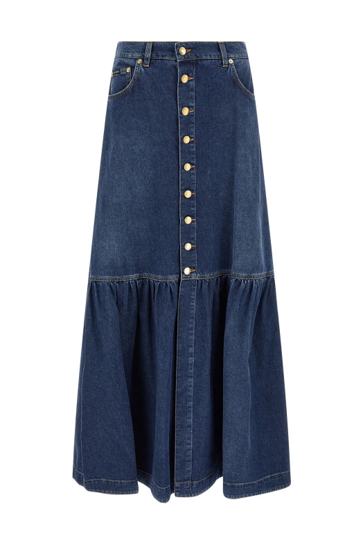 Denim skirt Blue