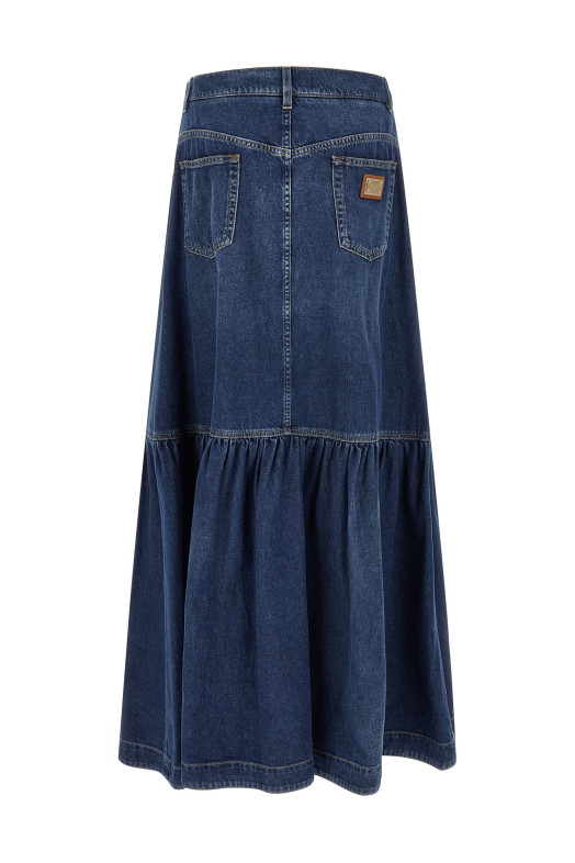 Denim skirt Blue