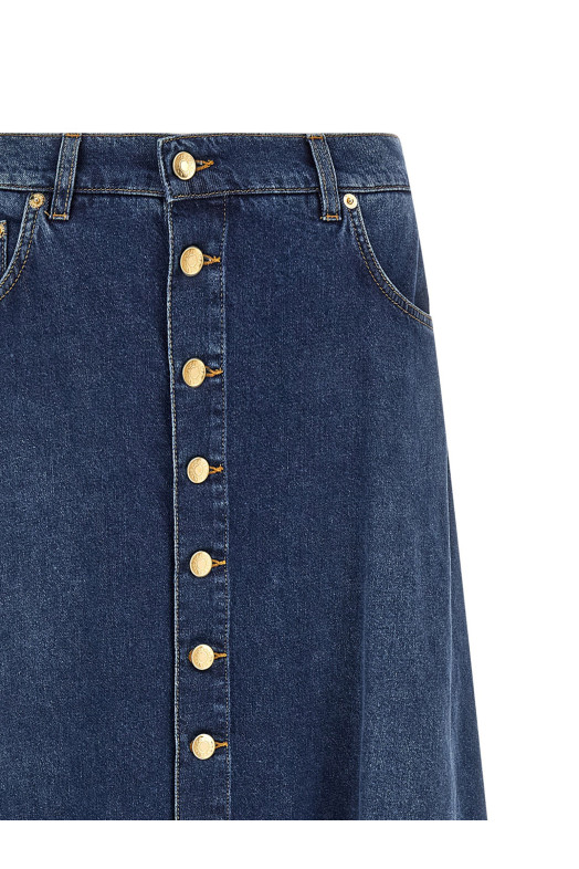 Denim skirt Blue