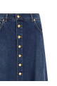 Denim skirt Blue