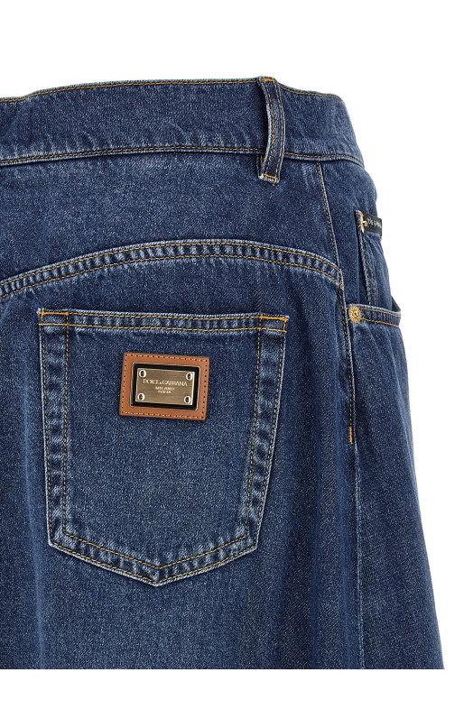 Denim skirt Blue