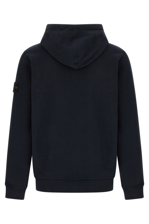 'Badge Stone Island' hoodie Blue