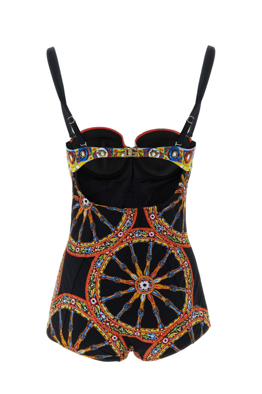 'Carretto' one-piece swimsuit Multicolor