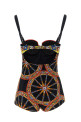 'Carretto' one-piece swimsuit Multicolor