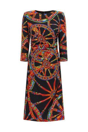 'Carretto' dress Multicolor