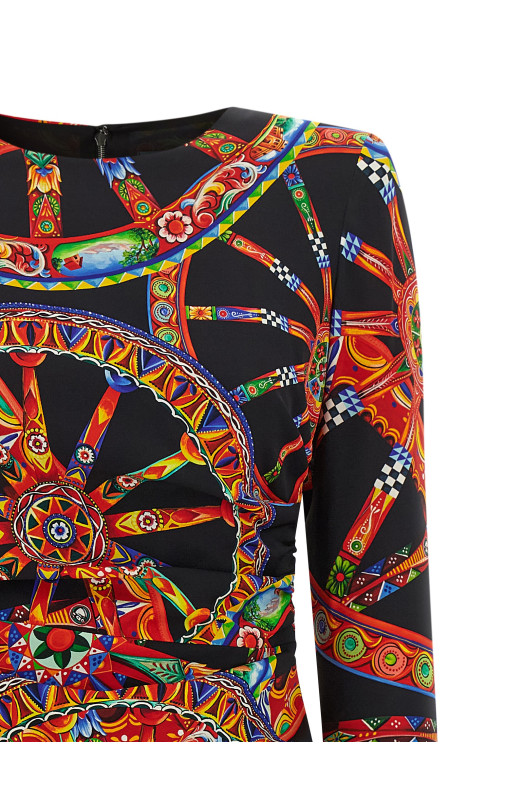 'Carretto' dress Multicolor