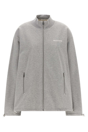  Zipped sweatshirt  Gray