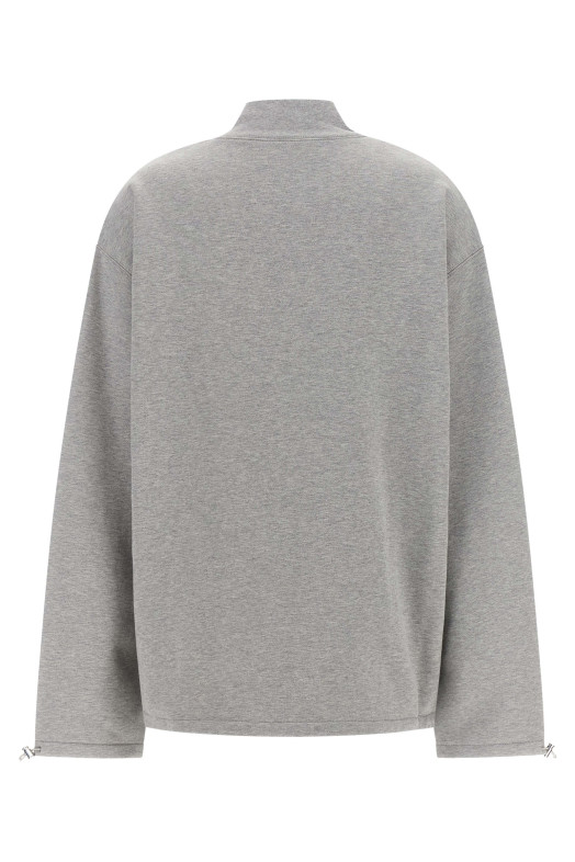  Zipped sweatshirt  Gray