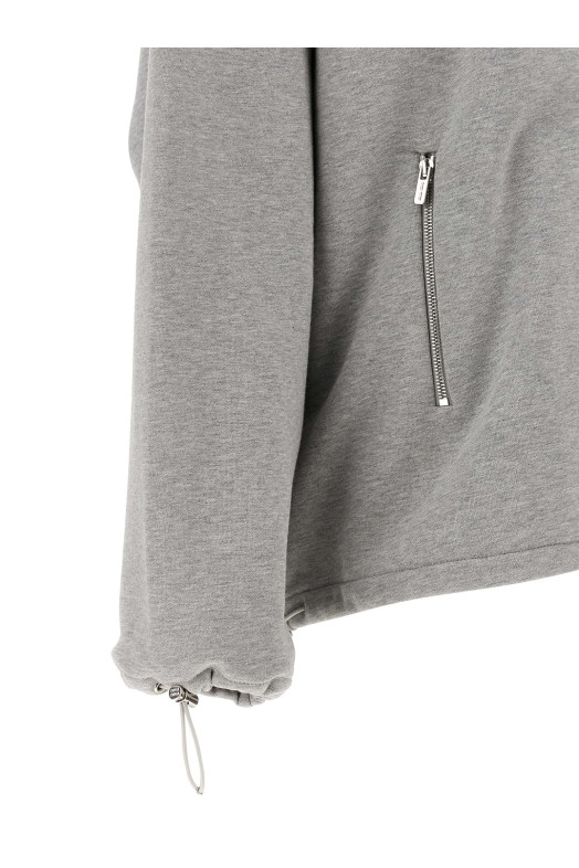  Zipped sweatshirt  Gray