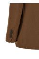 Double-breasted blazer Brown