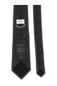 Striped tie Gray