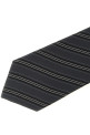 Striped tie Gray