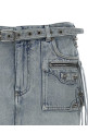 'Cagole Mini' skirt BLUE