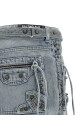'Cagole Mini' skirt BLUE