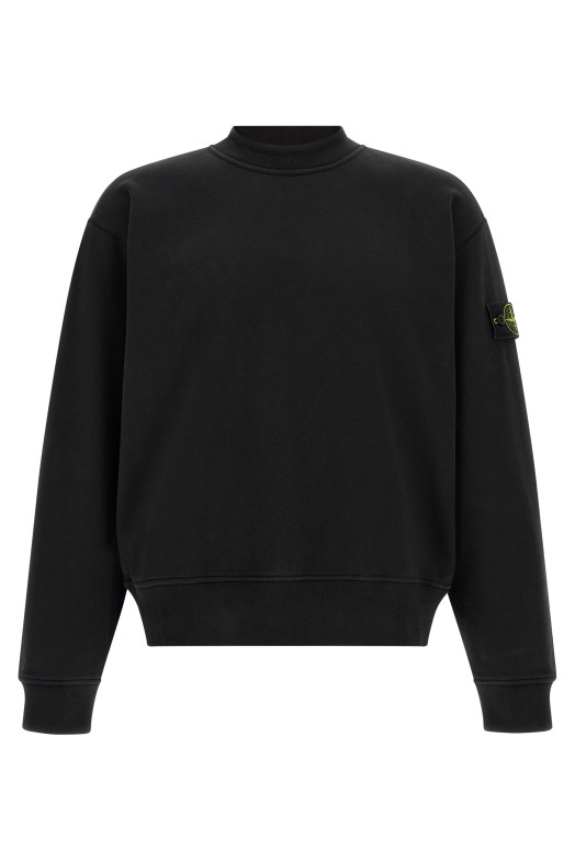 'Badge Stone Island' sweatshirt Black