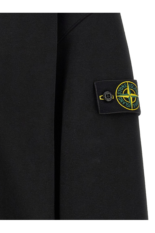 'Badge Stone Island' sweatshirt Black
