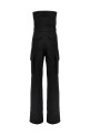 'Cassandre' bustier jumpsuit Black