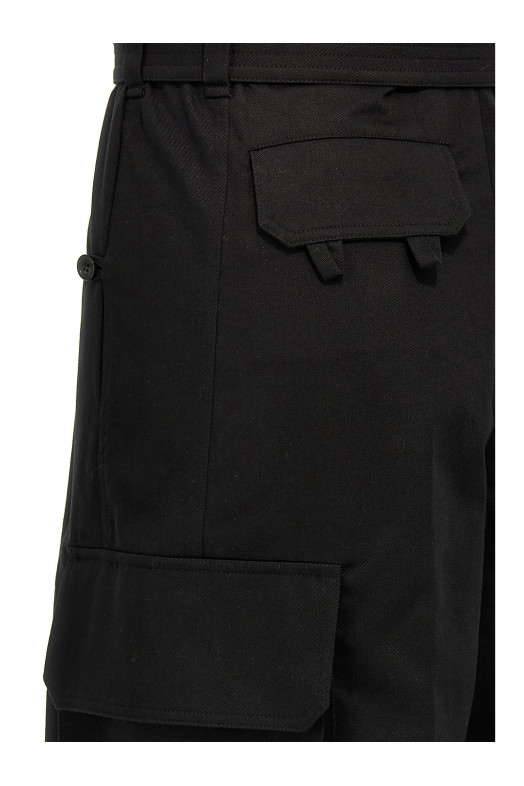 'Cassandre' bustier jumpsuit Black