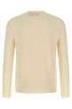 Braided sweater White