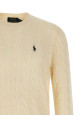 Braided sweater White