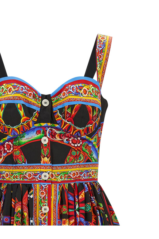 'Carretto' dress Multicolor