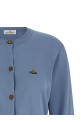 'Bea Cropped' cardigan BLUE