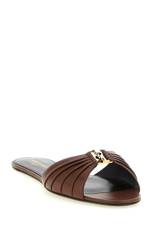 'Babylone' sandals Brown