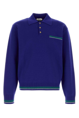 KNIT SWEATER GRECA TIPPING VERSACE (10267451A19072)