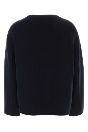 Midnight blue wool blend Quintus jacket THE ROW (10508W1439)