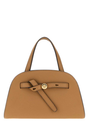 Biscuit leather small Romy handbag TORY BURCH (179989)