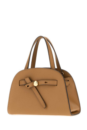Biscuit leather small Romy handbag TORY BURCH (179989)