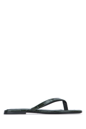 CROCO-EMBOSSED FLIP FLOPS TOTEME (243WAS4557LE0076)