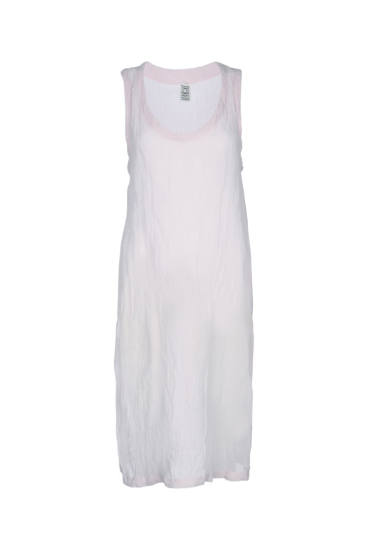 CRINKLED GAUZE TANK DRESS TOTEME (262WRD0333FB0616)