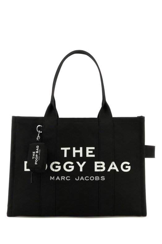 Black canvas The Doggy Bag dog carrier MARC JACOBS (2R5HTT010H02)