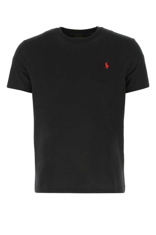 Black cotton t-shirt POLO RALPH LAUREN (710680785)