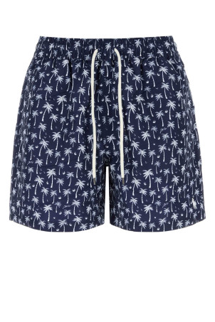Printed polyester swimming shorts POLO RALPH LAUREN (710B13661)
