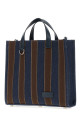 Embroidered denim Pequin shopping bag FENDI (7VA648B08U)