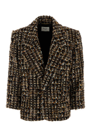 Multicolor tweed blazer SAINT LAURENT (871063Y3L80)