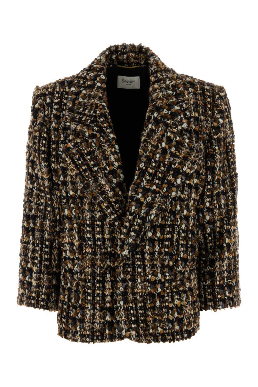 Multicolor tweed blazer SAINT LAURENT (871063Y3L80)