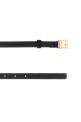 Black leather belt Black FENDI (8C0792B1JS)