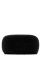 Black cashmere Perleaf hat THE ROW (A001029Y120)