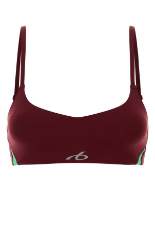 Burgundy stretch nylon bra BALENCIAGA (A0023ZTUVN7)