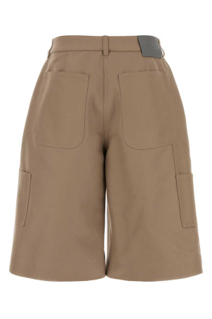 Sand cotton bermuda shorts BALENCIAGA (A002BDTUP13)