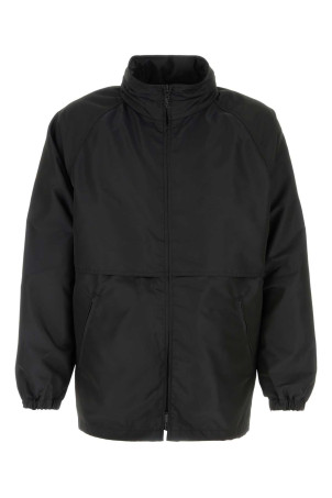 Black polyester windbreaker SAINT LAURENT (A004SWY1O06)
