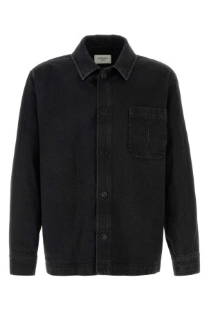 Black denim overshirt SAINT LAURENT (A007M4Y07YD)
