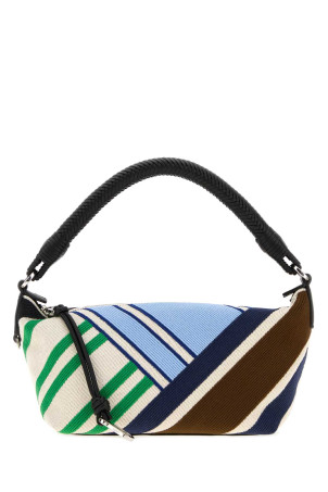 Embroidered canvas mini Cala handbag LOEWE (A120HPLX05)