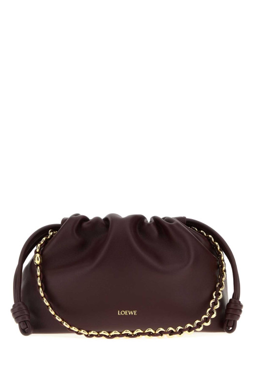 Grape nappa leather medium Flamenco clutch LOEWE (A411FCRX75)